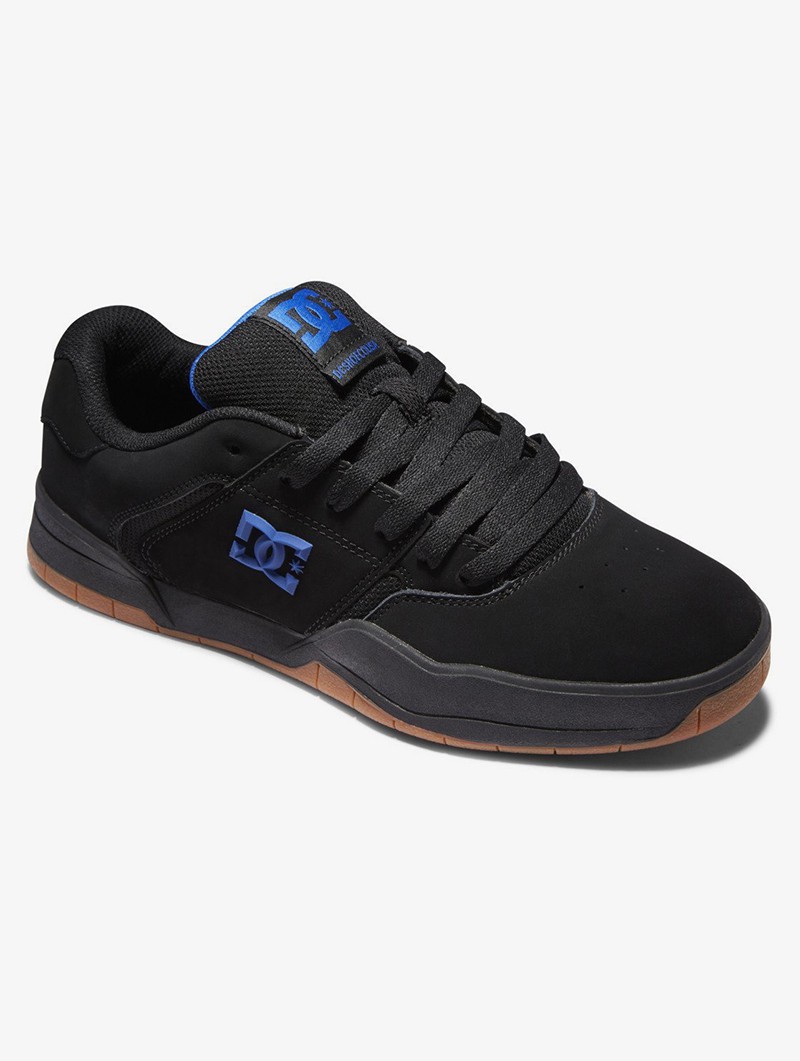 DC Shoes Central, Cuir nubuck noir