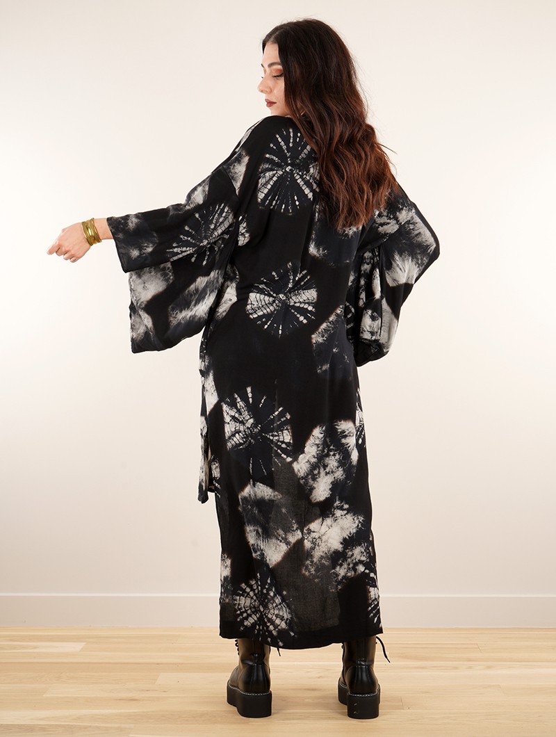 gilet long kimono