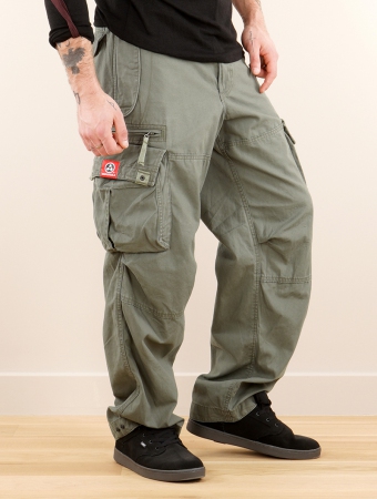 Pantalon homme : baggy, treillis militaire, pantalon ethnique - Toonzshop