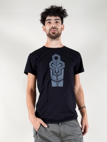 T-shirt \ Futurist Tierra\ , Noir
