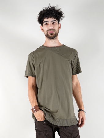 T-shirt \ Tenere\ , Vert olive
