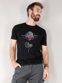 T-shirt \ Yoda Master\ , Noir
