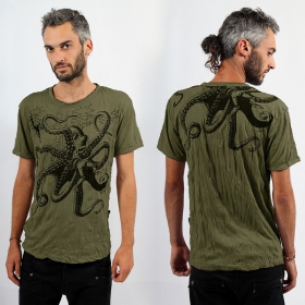 T-shirt Sure \\\"Octopus\\\", Kaki